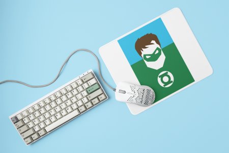 Green Lantern - Printed animated creature Mousepads