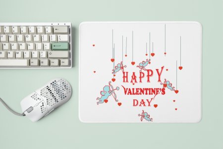 Cupid The God of Desire Illustration- Designable Printed Mousepads(20cm x 18cm)