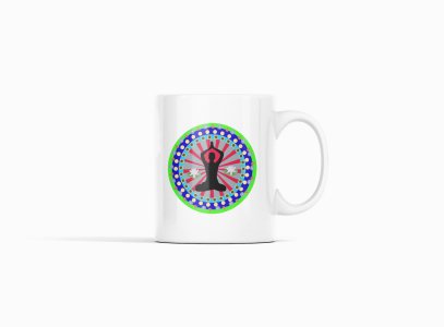 Yoga Energy Chakra Meditation - Printed Coffee Mugs For Yoga Lovers