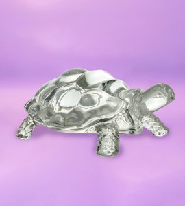 Big size Turtles (glass) / vastu tortoise showpiece /Feng Shui kachua for home and office decor