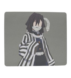 Serpent's Honor: Obanai Iguro Illustration - Ultimate Fan Edition Mouse Pad