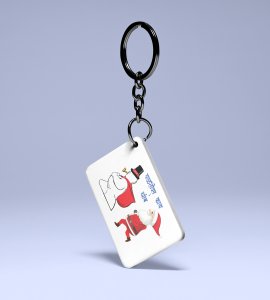 Don't You Run: Best Designer Key Chain byBest Gift For Boys Girls