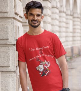 Christmas Bells, Santa's Arrival: Best T-shirt For Boys Girls,(Red) Best Gift for Secret Santa