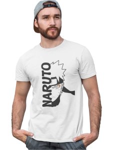 Tanjiro Shadow - White printed cotton t-shirt - Comfortable and Stylish Tshirt