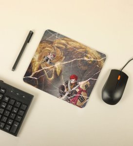 Heart of the Desert: The Legacy of Gaara and Shukaku Printed Mousepad